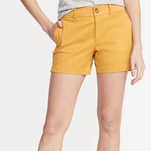 New Old Navy Mid Rise Twill Everyday Shorts Size 14 5" inseam